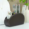 Caixa Organizadora Multi-Color em Couro PU para Papelaria, Controle Remoto, Cosméticos e Outros Itens com Cinco Camadas de Armazenamento Lg8175