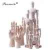 Pintura Boceto Cuerpo Humano Adorno Modelo Herramientas de Arte Estudiantes de Arte Especial Marioneta de Madera con Articulaciones Suministros
