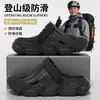 Zapatos de Agujeros con Suela Gruesa para Hombre 2026 Nuevo Verano Exterior Antideslizantes Resistentes al Olor que Aumentan la Altura Sandalias de Playa EVA Cerradas