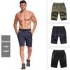 Comércio Transfronteiriço Shorts Esportivos de Malha de Algodão Masculino de Verão AliExpress Shorts Casuais de Cinco Pontos para Praia