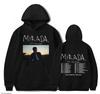 Moletom Estampado com Listras de Comércio Exterior Moda Outono e Inverno Moletom de Manga Longa Fashionável para Homens e Mulheres