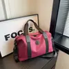 Saco de viagem de grande capacidade novo portátil Oxford pano à prova d'água saco Fitness Bag bagagem de viagem saco de esportes