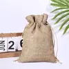 Bolsas de Cáñamo con Cordón, Set de Bolsas de Regalo, Bolsas de Cáñamo para Halloween, Bolsas de Lino con Cordón al por Mayor, Preparativos para las Fiestas