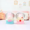 Mini Bola de Cristal de Venda Quente Coelho com Enchimento e Decoração Luminosa, Presente Estilo Healing para Meninas, Fornecimento em Massa de Fábrica em Estoque