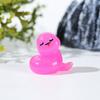 Miniaturas de Paisagem Micro Desenho Animado Serpente Luminosa Resina Pequenos Ornamentos Acessórios de Decoração DIY Mini Ornamentos de Mesa