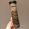 Elástico de Cabelo de Alta Elasticidade para Mulheres 2026 Novo Estilo Corda para Rabo de Cavalo Acessório de Cabelo de Borracha Durável para Adultos