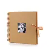 Bestseller internacional Álbum de fotos DIY com capa colorida de 12 polegadas e janela para família, casamento, viagem e scrapbooking Polaroid