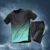 Camiseta Manga Longa Secagem Rápida Corrida Masculina Esportes ao Ar Livre Montanhismo Fitness Top Jovem Badminton Novo