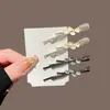 Pinza para el Cabello para Mujer 2026 Modelo Nuevo de Alta Gama Lujo Ojo de Gato Lazo Pinza Lateral Flequillo Pasador Accesorio para el Cabello Pasador