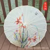 Paraguas de Papel Aceitado Antiguo Impermeable y a Prueba de Sol, Estilo Chino Cheongsam Fotografía Fotografía Pasarela Tela de Seda Artesanía Paraguas Paraguas de Fotografía