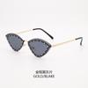 Gafas de sol ojo de gato nuevas primavera y verano 2024 tendencia diamante gafas de sol retro marco de gafas personalizado fabricantes venta al por mayor tendencia coreana