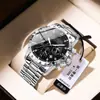 Marca Suiza Reloj de Cuarzo Multifuncional para Hombre Moda Reloj de Pulsera Luminoso Hombres Transmisión en Vivo Comercio Exterior Modelo Popular Dropshipping