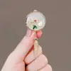 Nuevo Broche de Esmalte Chino Retro Fénix Pipa Abanico Flor Pin Accesorios Hanfu Qipao Broche de Tendencia Nacional