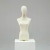Mannequin de loja de roupas adereços manequim feminino de meio corpo de mesa estilo coreano suporte de exibição manequim de vitrine para roupas femininas