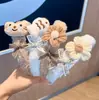 Aro de Pelo de Peluche de Gato y Pez Lindo de Otoño e Invierno Pinza de Pelo Femenina con Corazón de Dibujos Animados Diadema para Lavado de Cara y Maquillaje del Cabello Accesorios para el Cabello