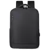 Nueva bolsa de negocios con carga USB, bolsa portátil para laptop para viajes de negocios, unisex, gran capacidad, mochila casual