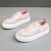 [Personalizado] Bn6705 Nuevo 2024 Primavera y Verano Transpirable Casual Combinación de Colores Zapatos Deportivos Zapatos de Mujer de Suela Gruesa Redondeados Aumentados