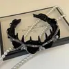 Brillante Cielo Estrellado Diadema de Lujo para Mujer, Diadema de Terciopelo Ondulado Otoño/Invierno con Dientes, Antideslizante, Elevador de la Parte Superior del Cabello, Pinza para el Cabello