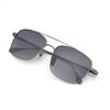 Gafas de sol de tamaño grande para hombre, montura de titanio puro ultraligera, para cara grande, doble puente, polarizadas, anti-ultravioleta, para conducir, pesca