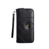 Billetera de Nuevo Estilo para Mujer Cremallera Doble Capa Gran Capacidad Monedero para Mujer Bolsa para Teléfono Móvil para Mujer Bolso Clutch Multiusos Bolsa de Muñeca de Moda