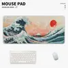 Mouse Pad Cross-Border Estilo Mix and Match Simples Borda de Bloqueio Precisa Tamanho Grande Pad de Mesa para Jogos Anime Tamanho Extra Grande Espessado