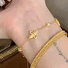 Pulsera Iris Cepillado Estilo Retro Francés para Mujer Vintage Lujo Ligero Sentido de Alta Gama Pulsera Distintiva Pulsera Versátil