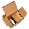 Caixa Avião Dongguan Personalizada Caixa com Rasgo Caixas para Embalagem de Produtos de E-commerce Caixa para Envio Rápido Papel Kraft Personalizado Zíper