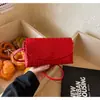 Bolsa Pequena Transfronteiriça com Textura Tecida Retrô Nova Estilosa Super Popular Bolsa Almofada para Ir ao Trabalho Casual Bolsa de Ombro Único Transversal Tendência