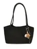 Bolsa Transfronteiriça de Camurça Feminina Grande Capacidade Nova Outono e Inverno 2025 Bolsa de Ombro Casual Bolsa Tote para o Trabalho