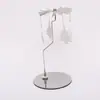 Exquisito Regalo Acero Inoxidable Vela de Aromaterapia Bandeja Redonda Delgada 9.5cm Adorno de Navidad Portavelas de Linterna Giratoria