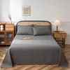 Lençóis e Roupa de Cama Simples, Adequado para Todas as Estações, Lençóis de Cama de Solteiro para Dormitórios Estudantis, Estilo Fresco e Simples, Lavável à Máquina