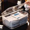 Caixa de Armazenamento de Cosméticos para Mesa de Trabalho Porta-Chá Mesa de Maquiagem Máscara Cuidados com a Pele Diversos Cesta de Armazenamento para Lanches de Mesa de Centro