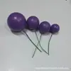 20 Piezas Doradas Bolas de Burbuja para Pastel Enchufe Decoración para Boda Aniversario Fiesta de Cumpleaños Traje