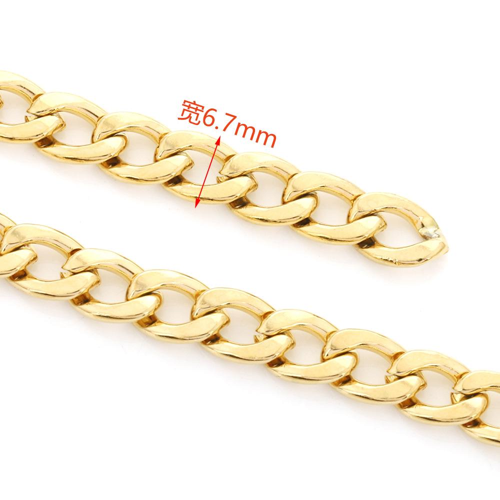 不锈钢7mm宽nk金色