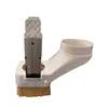 Máquina de Gravação para Marcenaria Máquina de Corte Coletor de Pó com Soprador Tampa de Remoção de Poeira 9KW Trocador Automático de Ferramentas Rolo de Pressão Tampa de Poeira Pneumática a Vácuo