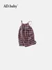 2025 Ropa Infantil Zhili Verano Nuevo Niñas Estilo Coreano Verano Vestido de Tirantes Princesa Falda Casual Falda a Cuadros