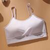 Ropa interior para niñas, chaleco de desarrollo infantil, sujetador para pupilas con almohadilla para el pecho, top de tubo transpirable con pecho envolvente para niñas de talla mediana y grande.