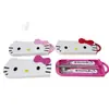 Gatito Lindo Set Portátil de Cubiertos para Niños Acero Inoxidable 410 Tenedor Cuchara Palillos Dibujos Animados Sanrio Lindo Estudiante