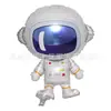Globo de Película de Aluminio Tema de Ciencia Ficción Astronauta Astronauta Cohete Globo Tema de Fiesta de Cumpleaños Bola Decorativa