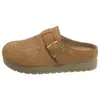 Sandalias de Plataforma Retro tipo Birkenstock con Bordado de Fuegos Artificiales para Mujer, Nuevos Zapatos Perezosos Estilo Coreano Otoño 2026