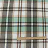 Tela de Cuadros Otoño e Invierno de 225g, Tela de Cuadros de Poliéster-Algodón Cepillado de Hilo Teñido de 7 Count, Adecuada para Camisas, Decoraciones de Cojines y Manteles