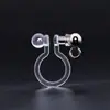Acessórios para Brincos DIY Clipe de Orelha U-Shaped de Resina Japonês e Coreano Invisível Conversor para Brincos de Argola de Metal Brincos Sem Furo