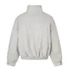 Yidao Vintage 2026 Invierno Nuevo Retro Japonés Engrosada Corta Cuello Alto Lana Algodón Chaqueta para Hombres