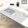 Alfombrilla de Ratón en Stock, Extra Grande, Resistente a Manchas, Impermeable, Alfombrilla de Cuero para Escritorio de Computadora, Alfombrilla de Color Sólido, Alfombrilla de Escritorio, Mantel