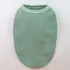 Chaleco de ropa de color sólido de algodón puro para primavera y verano para perros de mascotas, a color, para perros pequeños, medianos y grandes, atuendo de dos patas estilo panda