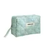 Bolsa de Maquiagem Octogonal Estilo Pequeno Luxo Bolsa de Armazenamento de Cosméticos de Viagem Grande Capacidade Sensação de Alto Padrão Bolsa de Armazenamento Portátil de Viagem