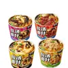 Fideos instantáneos multi-sabor en paquete grande con salsa extra, adecuados para el desayuno en dormitorios, snacks nocturnos y comidas instantáneas convenientes, disponibles al por mayor