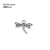 Cuentas de aleación para joyería accesorios de joyería colgante de codo nuevo cola de pez plata antigua vintage plata Xizang diy pulsera collar