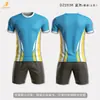 Uniformes de futebol personalizados para estudantes universitários, conjuntos de futebol juvenil, logotipos e números impressos personalizados para equipes de campus