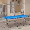 Puesto Callejero de Mercado Nocturno Estante Plegable Mesa de Puesto Portátil Multifuncional Perchero para Ropa Estante para Puestos Mesa para Eventos de Exposición